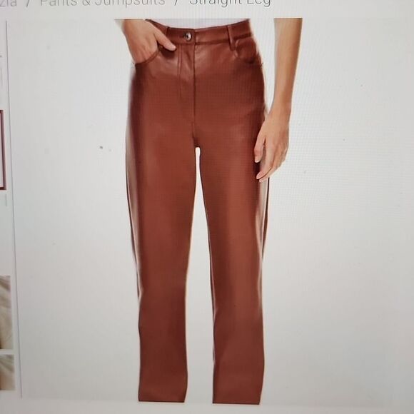 - Aritzia Wilfred faux leather pants  size 8 - Picture 1 of 11
